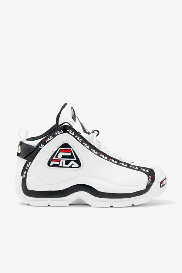 Tênis Fila Homem Branco/Pretas/Vermelhas - Fila Grant Hill 2 Repeat Portugal Online,NYAL-14329